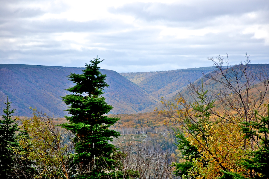 North Mountain from the Cape North Massif