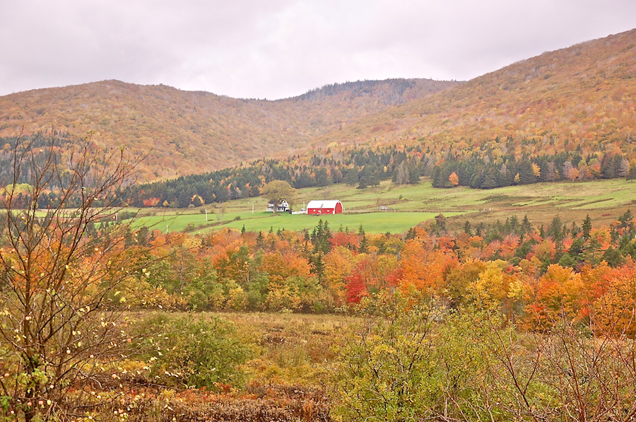 Cape Mabou Highlands from the Northeast Mabou Road