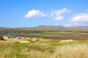 Baddeck River and the Cape Breton Highlands from the Big Farm Road