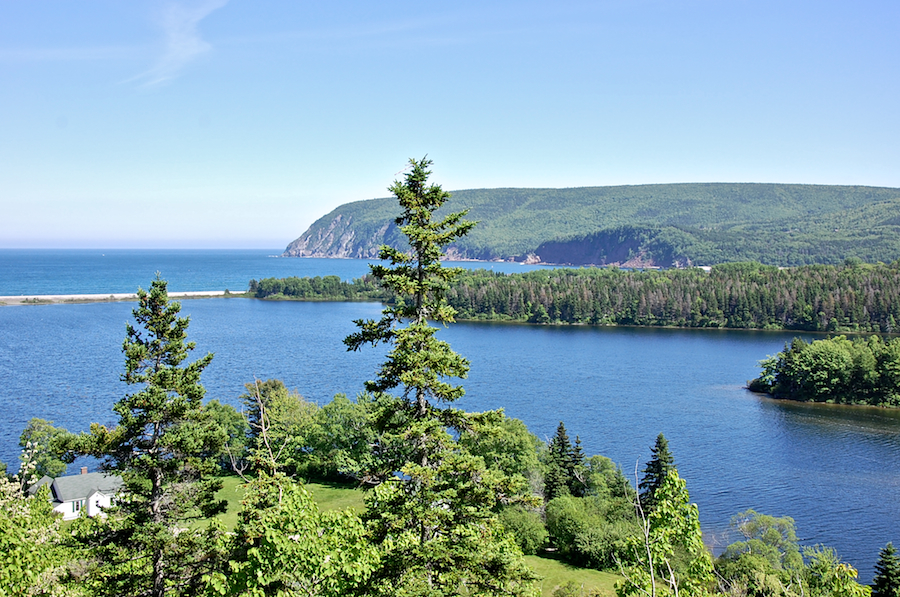 Southeast view from the Freshwater Lake Look-Off