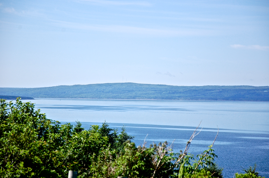 Entrance to the Strait of Canso from Christy’s Look-Off