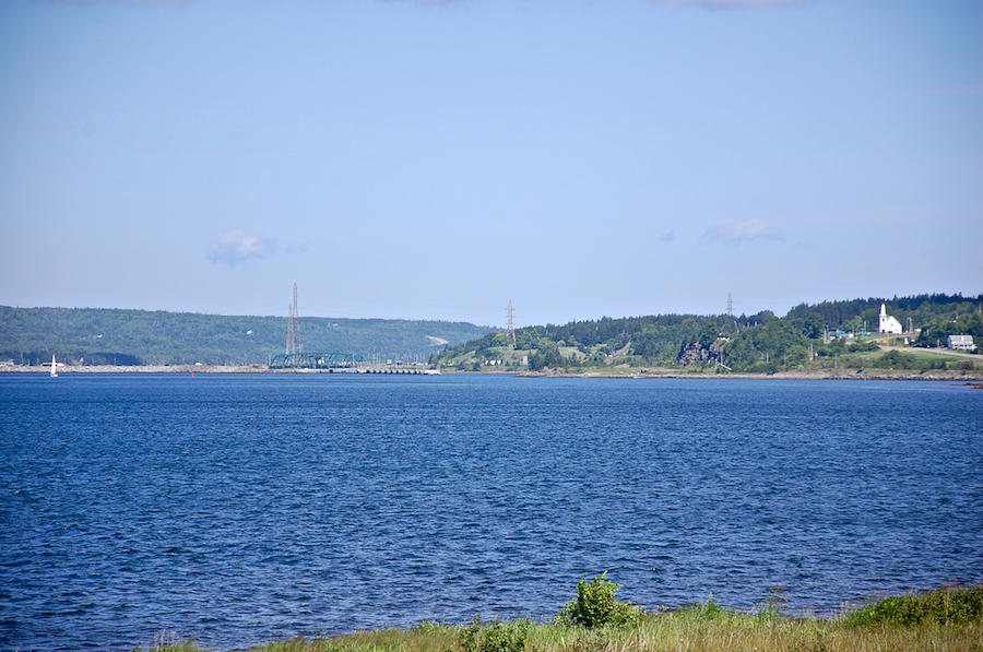 Balache Point and Port Hastings from the Pioneer Cemetery