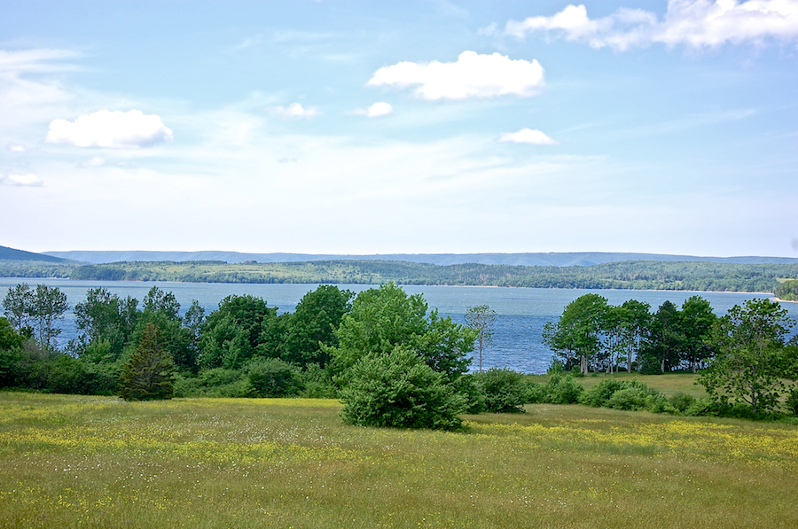 The Lake Ainslie shore from Ainslie Point to Dunbars Point