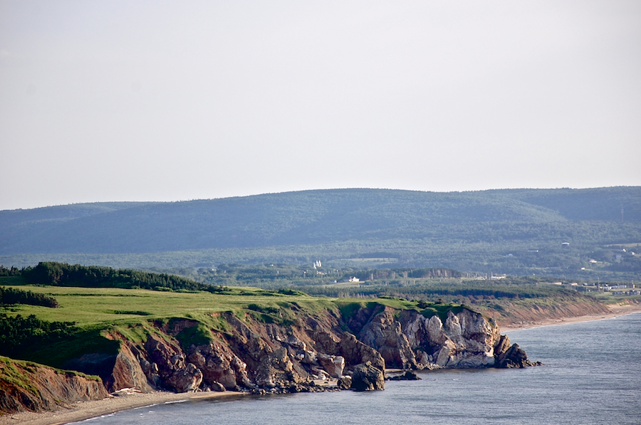 Inverness seen from Broad Cove