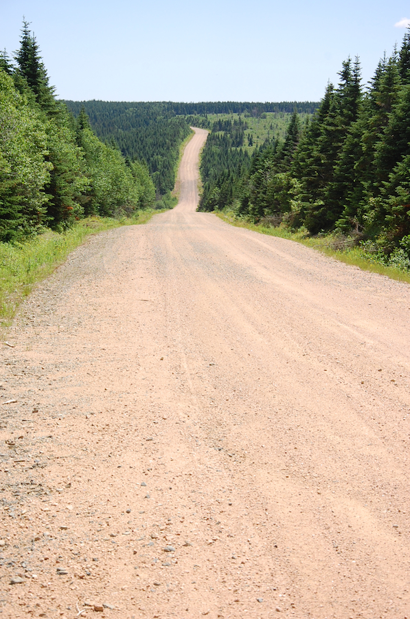 Highlands Road south of Second Forks Brook Road
