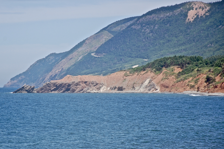The cliffs at Trout Brook