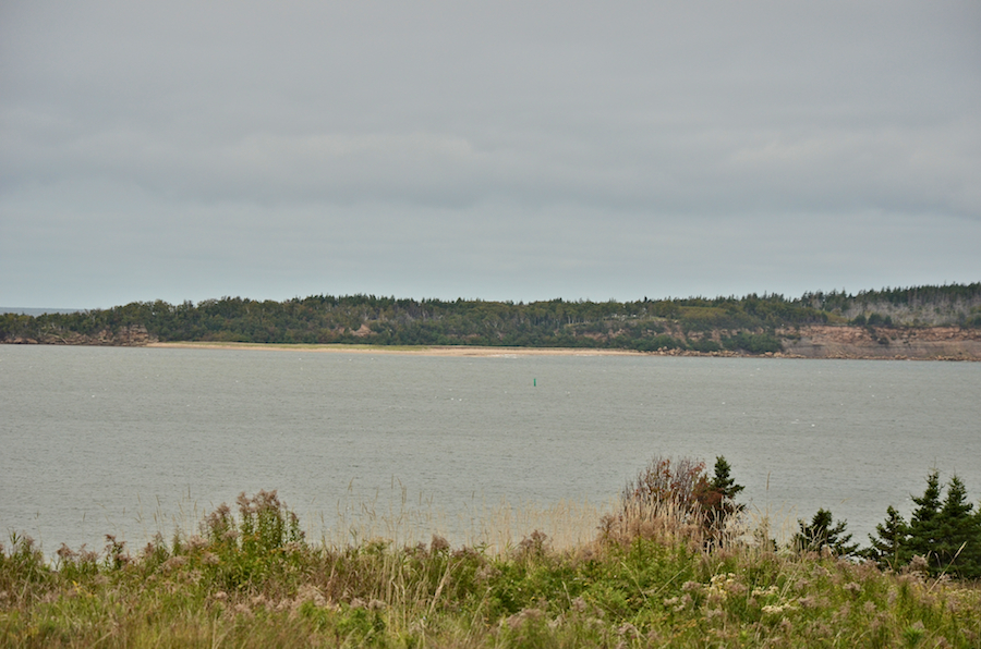 The beach on Port Hood Island