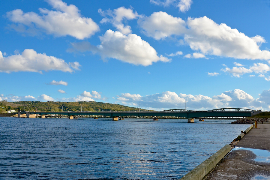 The Grand Narrows Bridge at the Barra Strait