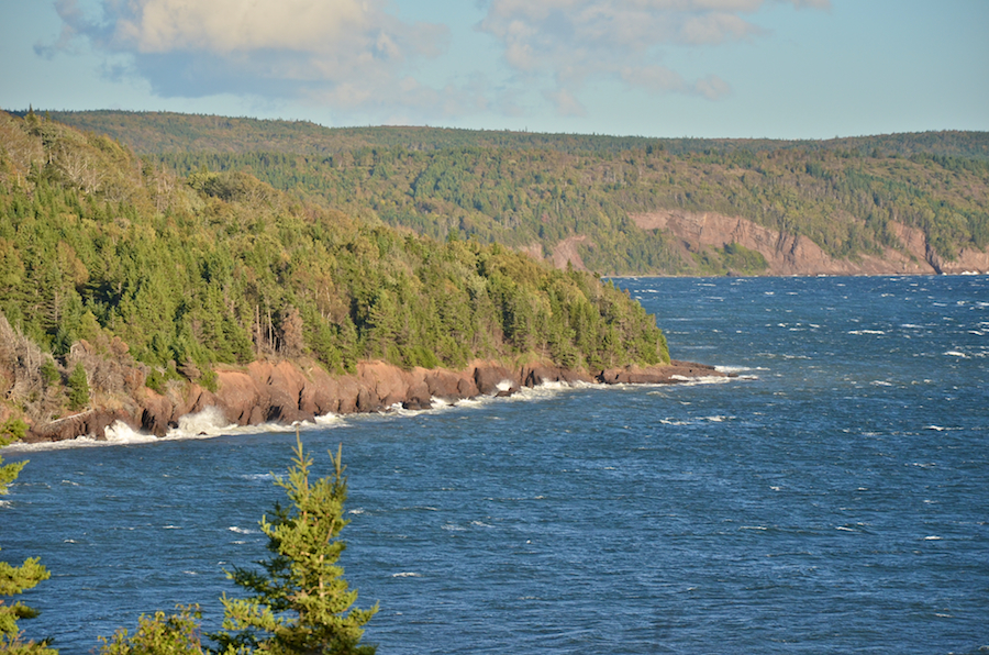 Unnamed point on Pipers Cove