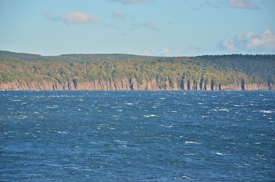 Cliffs on the east side of Pipers Cove