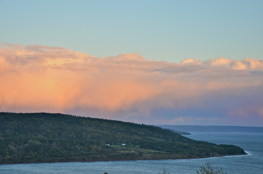 Sunset over Derby Point