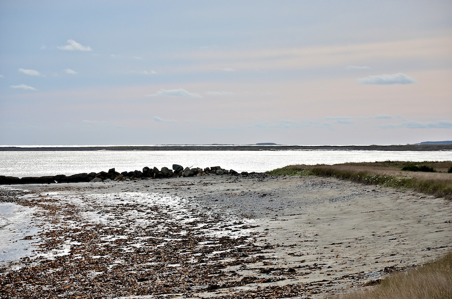 The coast to the southwest