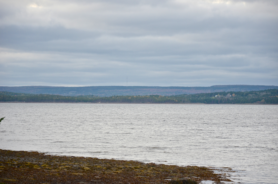 River Tillard across St Peters Bay