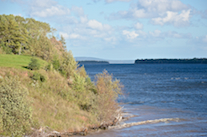 Looking down “The Boom” in West Alba