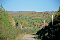 View from the four corners in Glencoe Mills