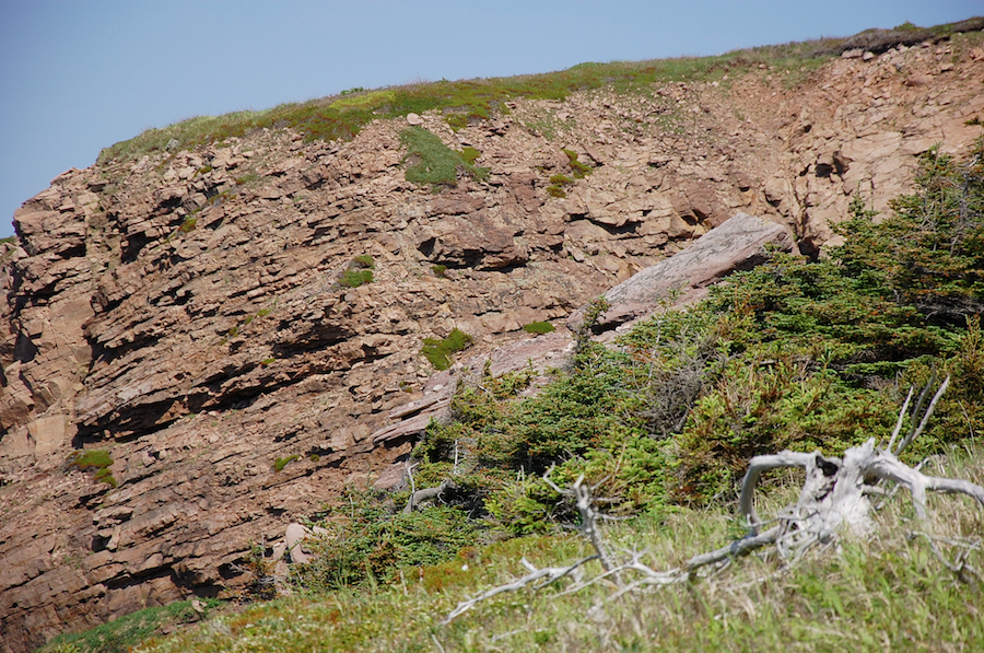 The northern face of the gorge