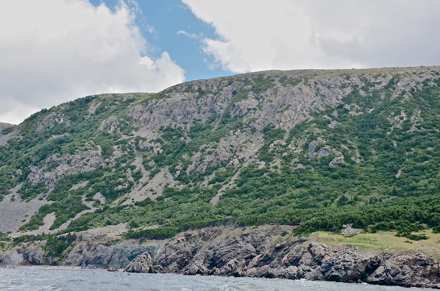 The northern half of “Delaneys Mountain”