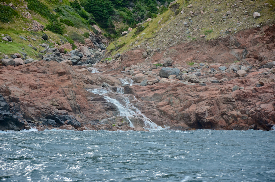 The mouth of Sailor Brook