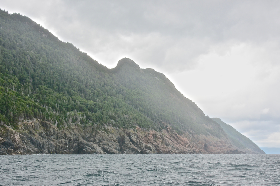 The “knuckles” seen from the north