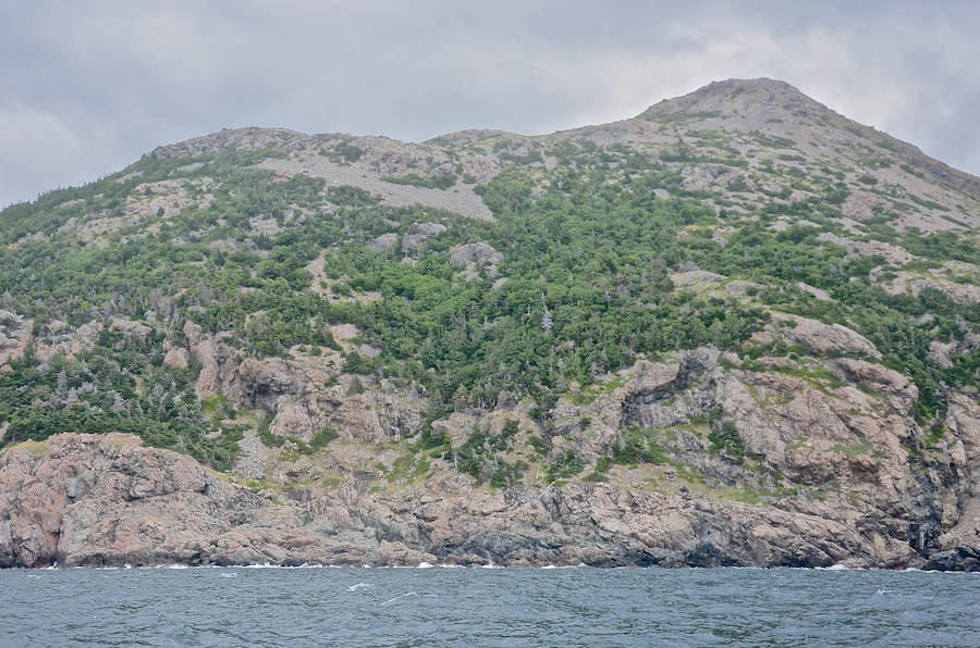 The western flank of “Big Head Mountain” from a bit further south