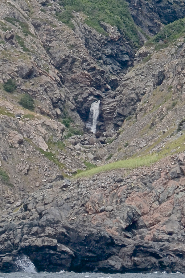 The waterfall on Lower Delaneys Brook