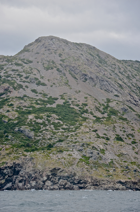 The great crest on “Big Head Mountain”