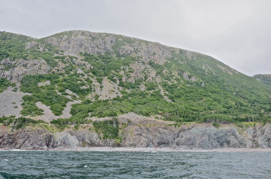 The southern end of “Delaneys Mountain”