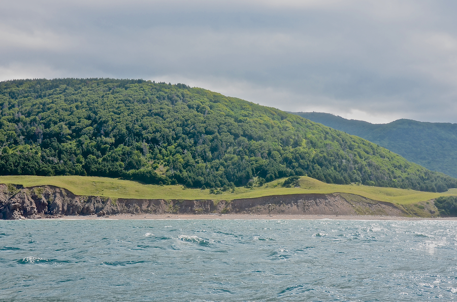 The coast below “South Foothill”