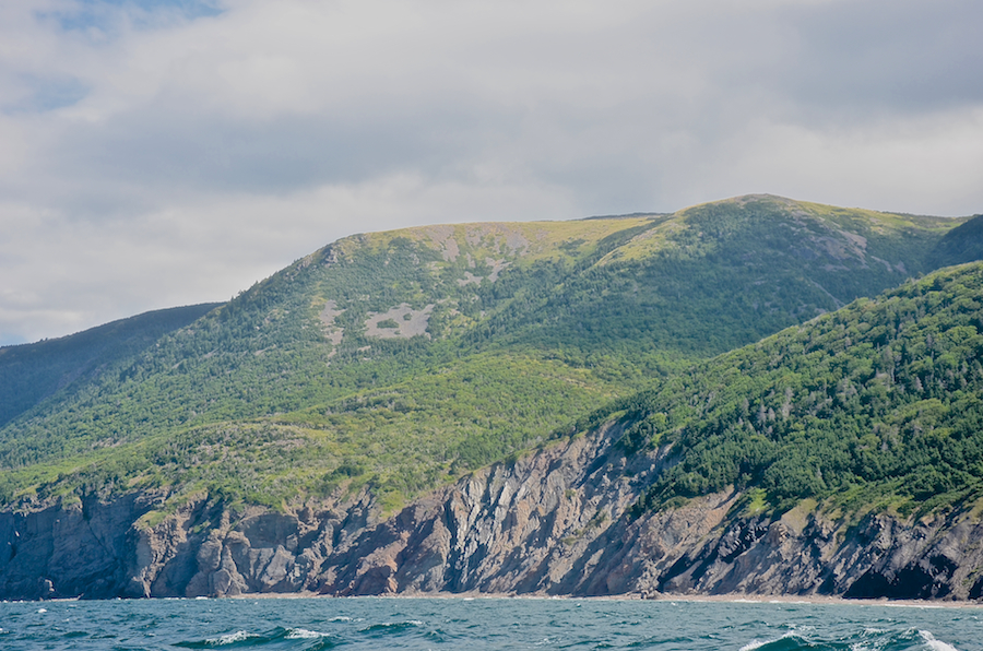 The cliffs at the base of “North Foothill”