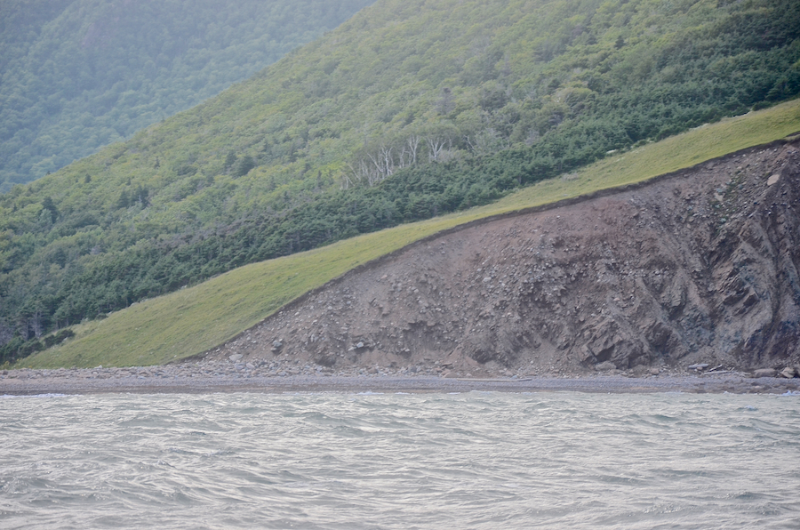 The northern end of the “ramp”