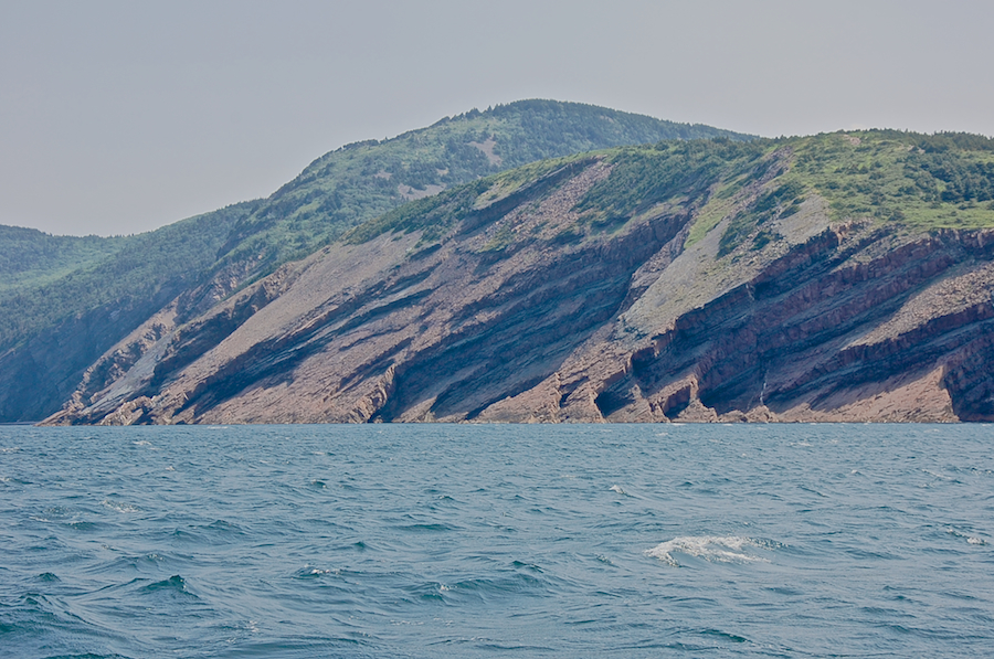 The northern coast west of Bear Hill
