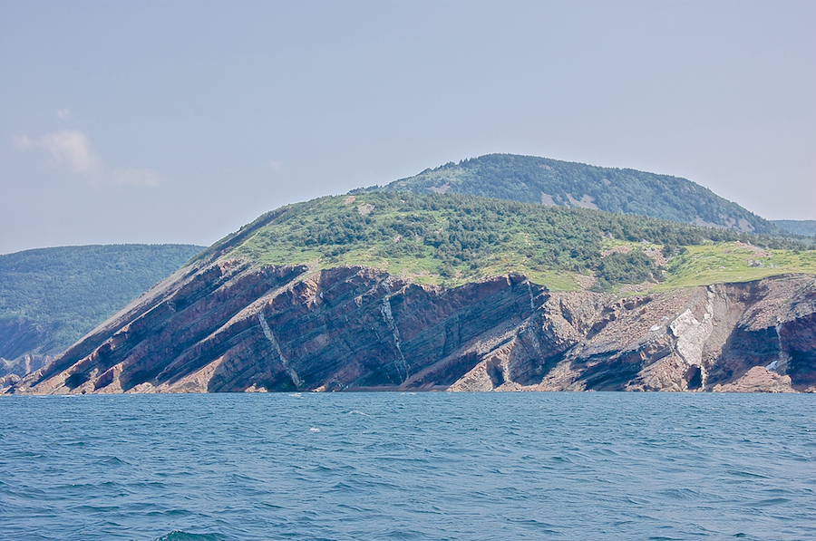The northwestern end of Cape St Lawrence