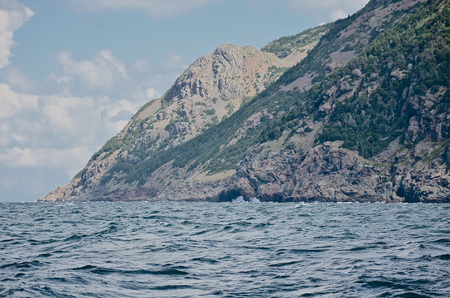 The “knuckles” seen from the south