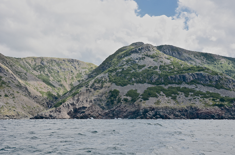 The mouth of Lower Delaneys Brook below “Between-the-Delaneys Mountain”