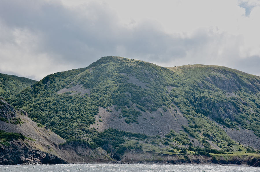 The northern end of “Delaneys Mountain”