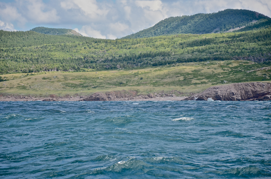 The Highlands inland from Lowland Cove
