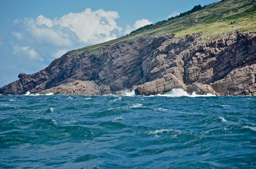 The coast south of “Fox Den Point”, part 1