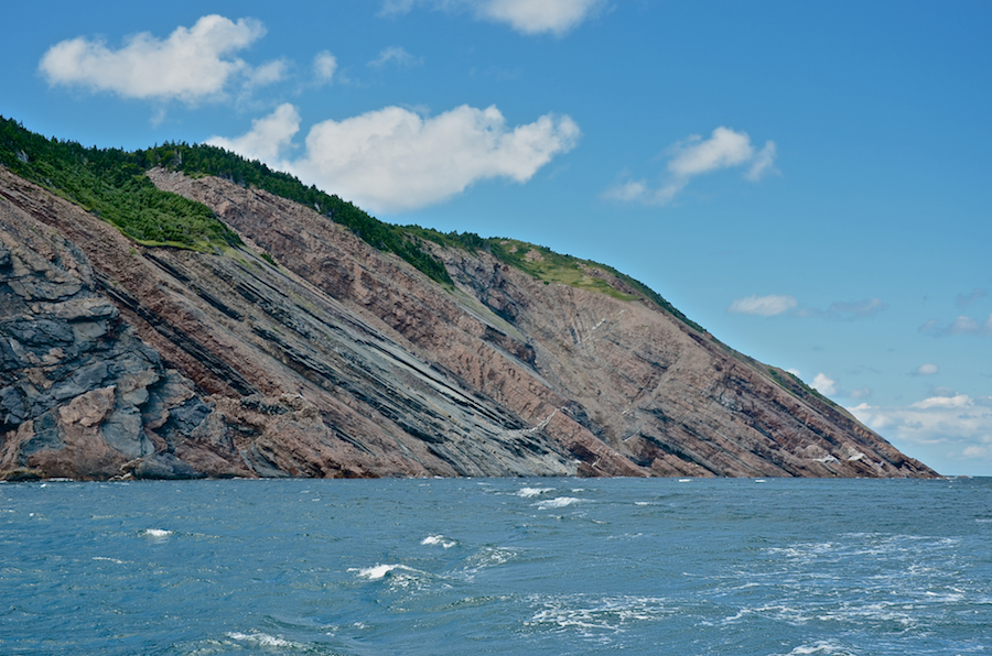View to the west from off Frasers Beach