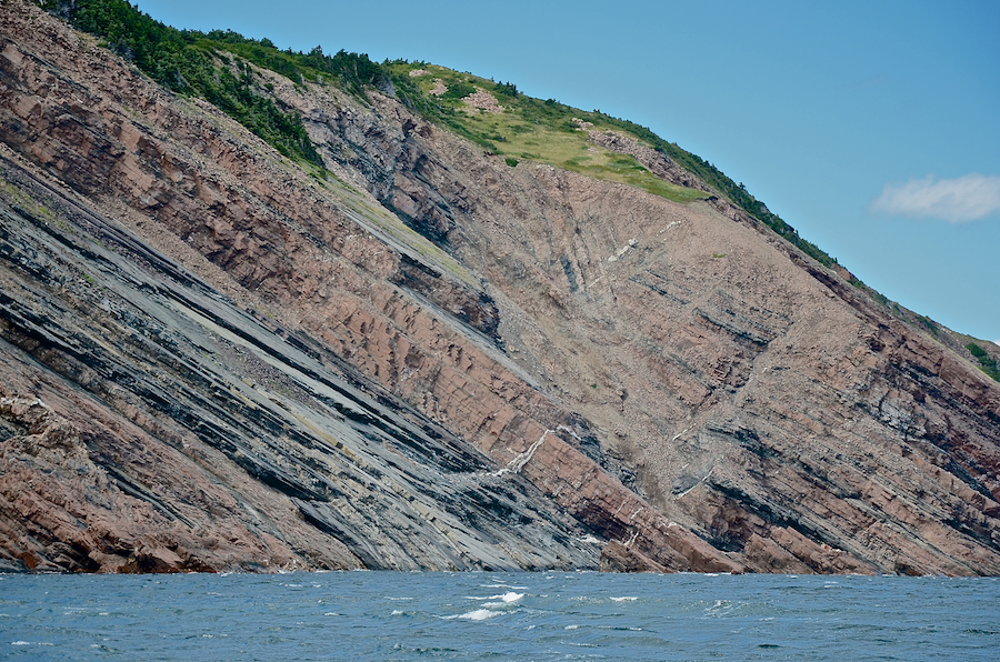 The “gouge” from the east