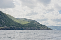 The coast north of Delaneys Point