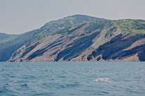 The northern coast west of Bear Hill