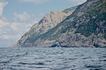 The “knuckles” seen from the south