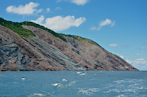 View to the west from off Frasers Beach