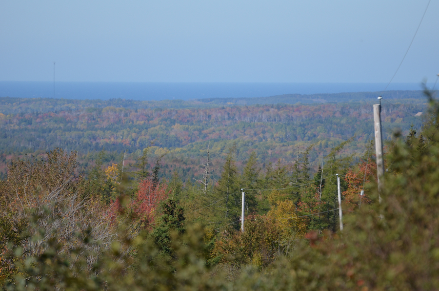 Looking north of northwest from “Mount Glencoe”