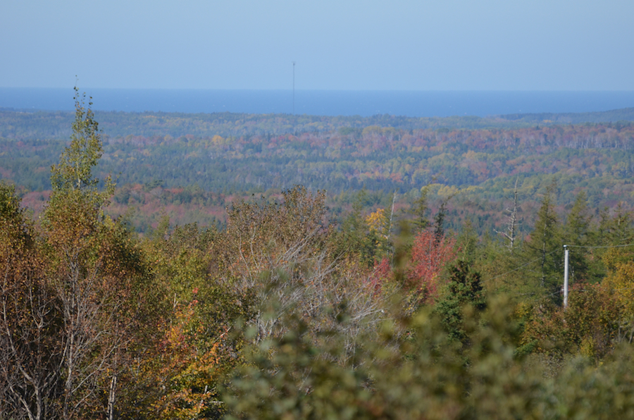 Looking northwest from “Mount Glencoe”