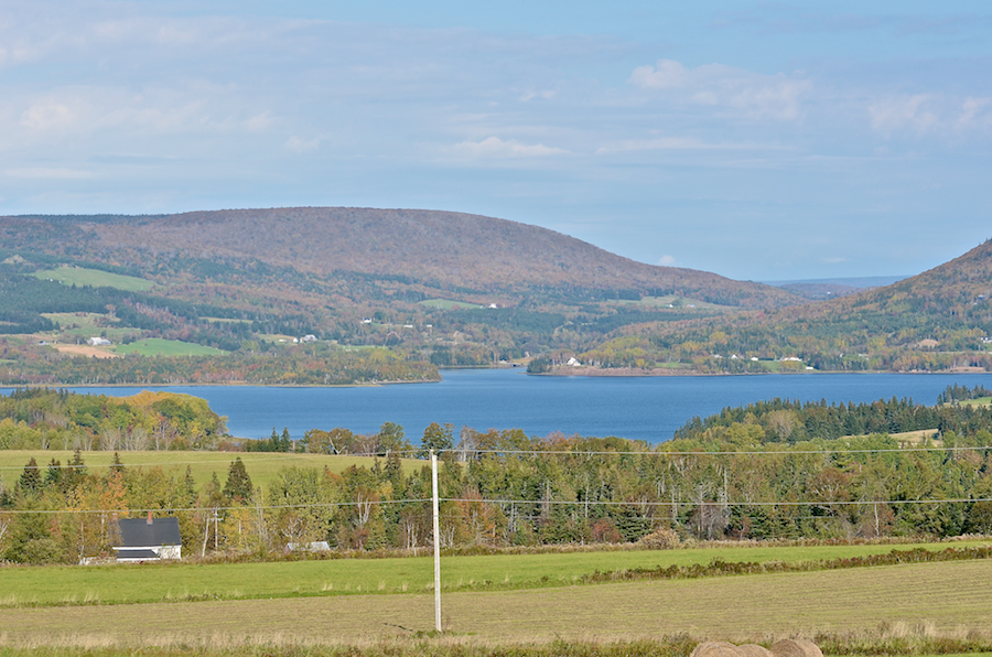 The southeastern flanks of Cape Mabou from Hunters Road