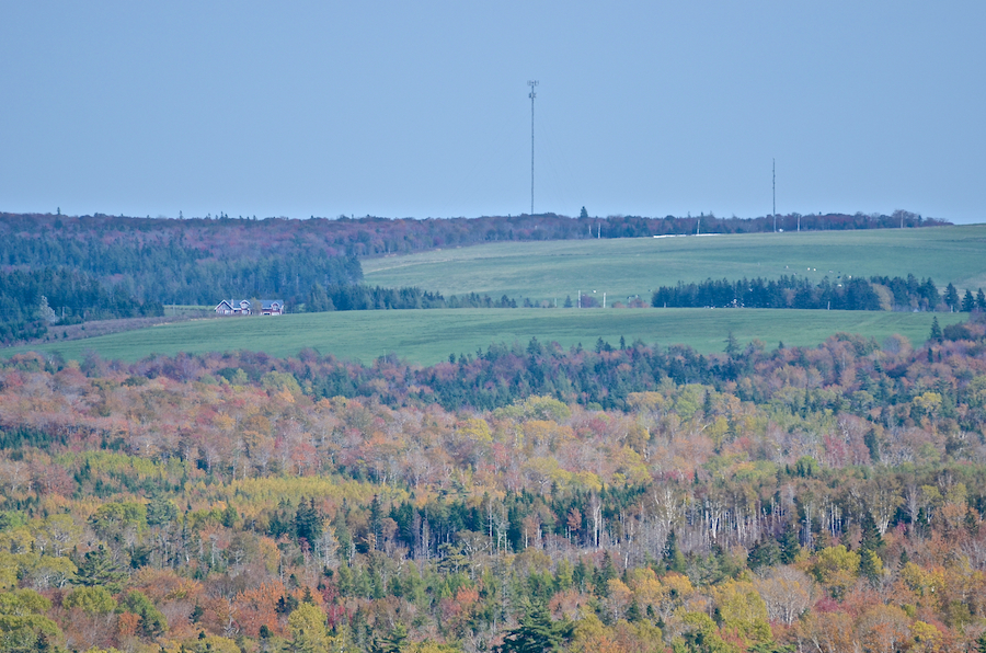 Southwest Ridge (Mabou Ridge) from Hunters Road