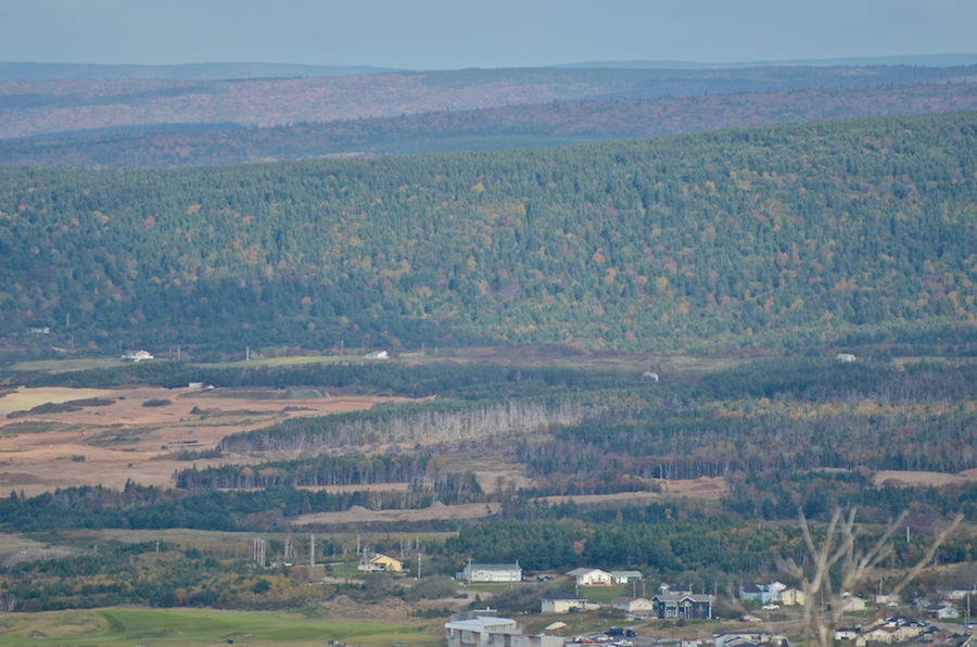 Gillis Mountain and the mountains to the north