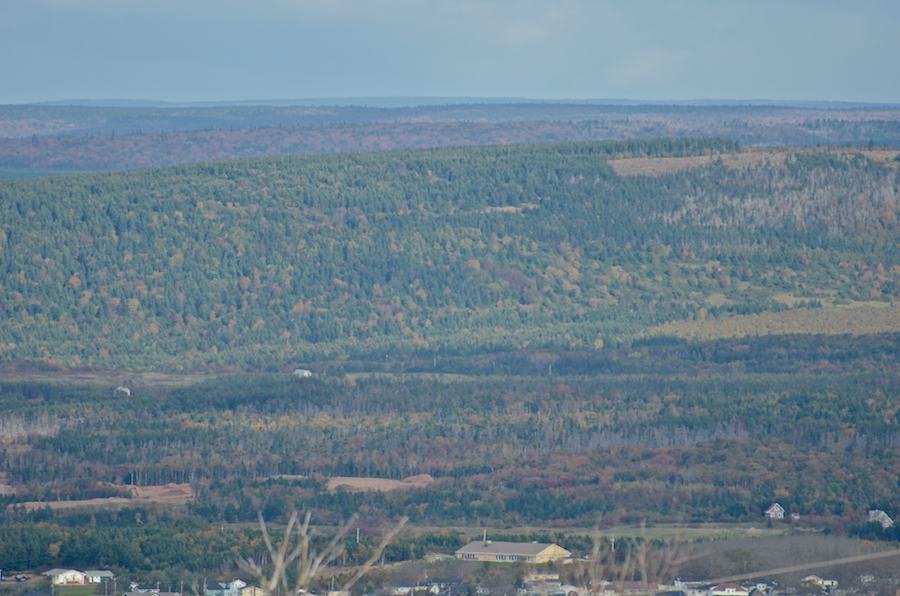 Gillis Mountain and the mountains to the north