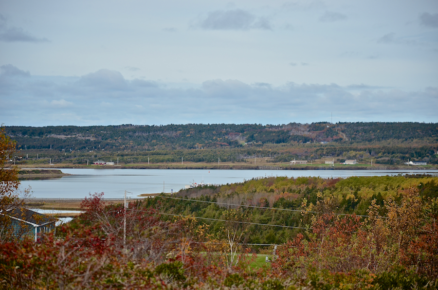 Chéticamp Harbour from le Chemin Cormier